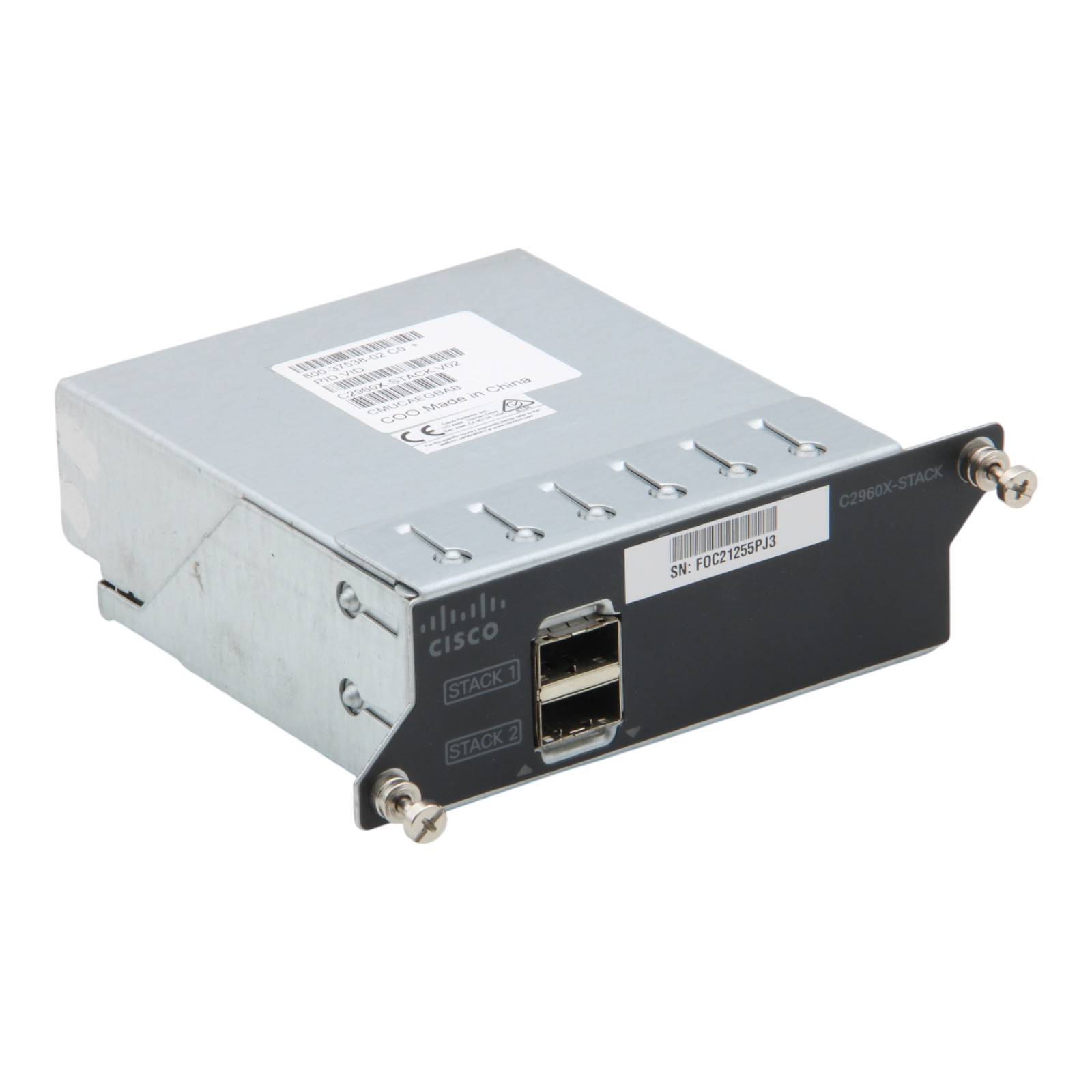 Cisco C2960X-STACK V02 800-37538-02 FlexStack Stacking Module for 2960-X