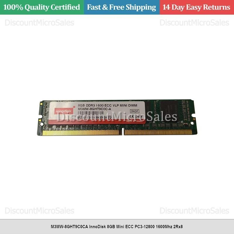 M3MW-8GHT9C0CA InnoDisk 8GB Mini ECC PC3-12800 1600Mhz 2Rx8