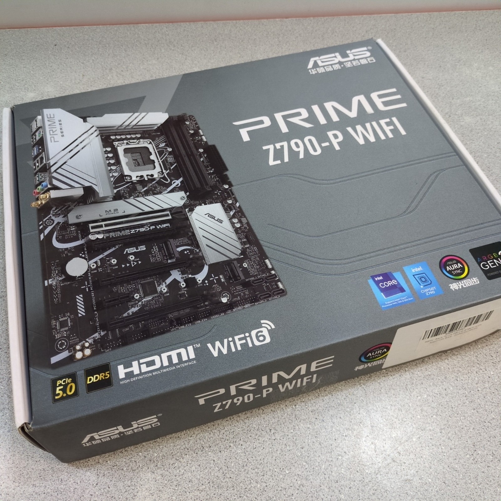 NEW OPEN BOX - ASUS Prime Z790-P WIFI Motherboard LGA1700 DDR5 WiFi 6