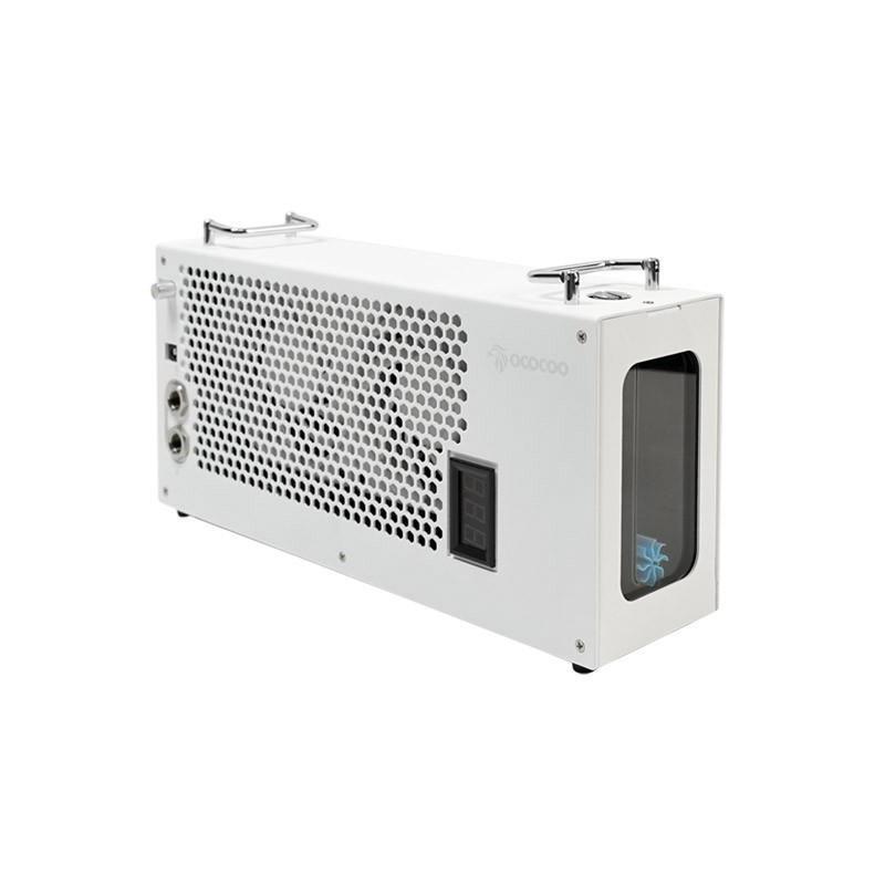 C01-240 White External Water Cooling Kit 400W Pump Radiator G1/4 Laptop