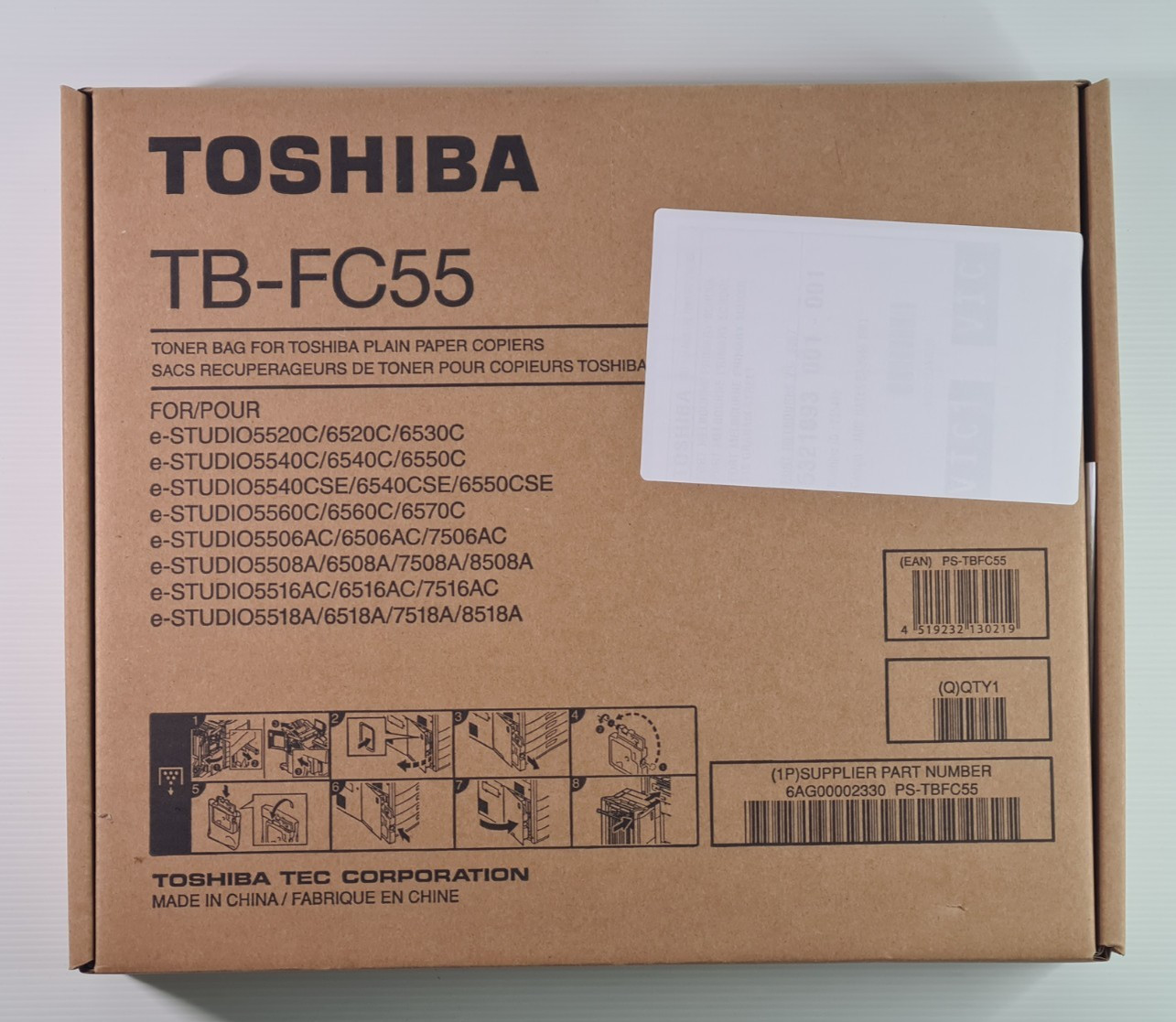 Toshiba Genuine Toshiba TB-FC55 Waste Toner - for e-Studio 5520c 6520c 6530c