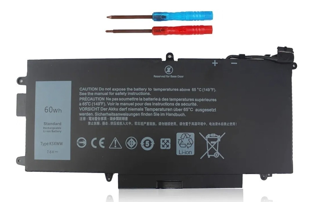 K5XWW BATTERY FOR DELL Latitude 5289 7389 7390 2 in 1 Series 6CYH6 71TG4 