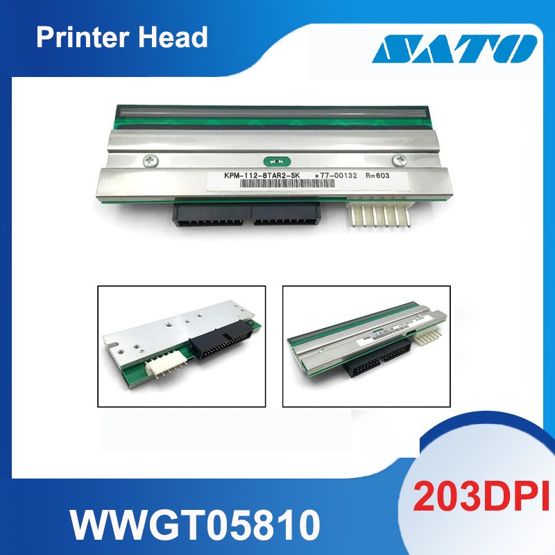 WWGT05810 Printhead for SATO GT408E Thermal Barcode Printer 203dpi Genuine