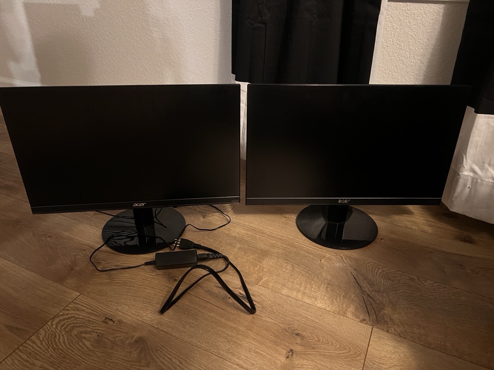 Lot Of 2 Acer SB220QBI 21.5-inch IPS Ultra-Thin Full HD 1080p Monitor
