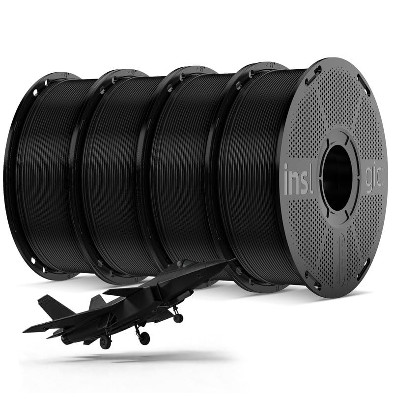 Pre-Dried 4Kg PLA Pro Filament Bundle, Strong & Tough PLA Pro 3D Printer Filamen