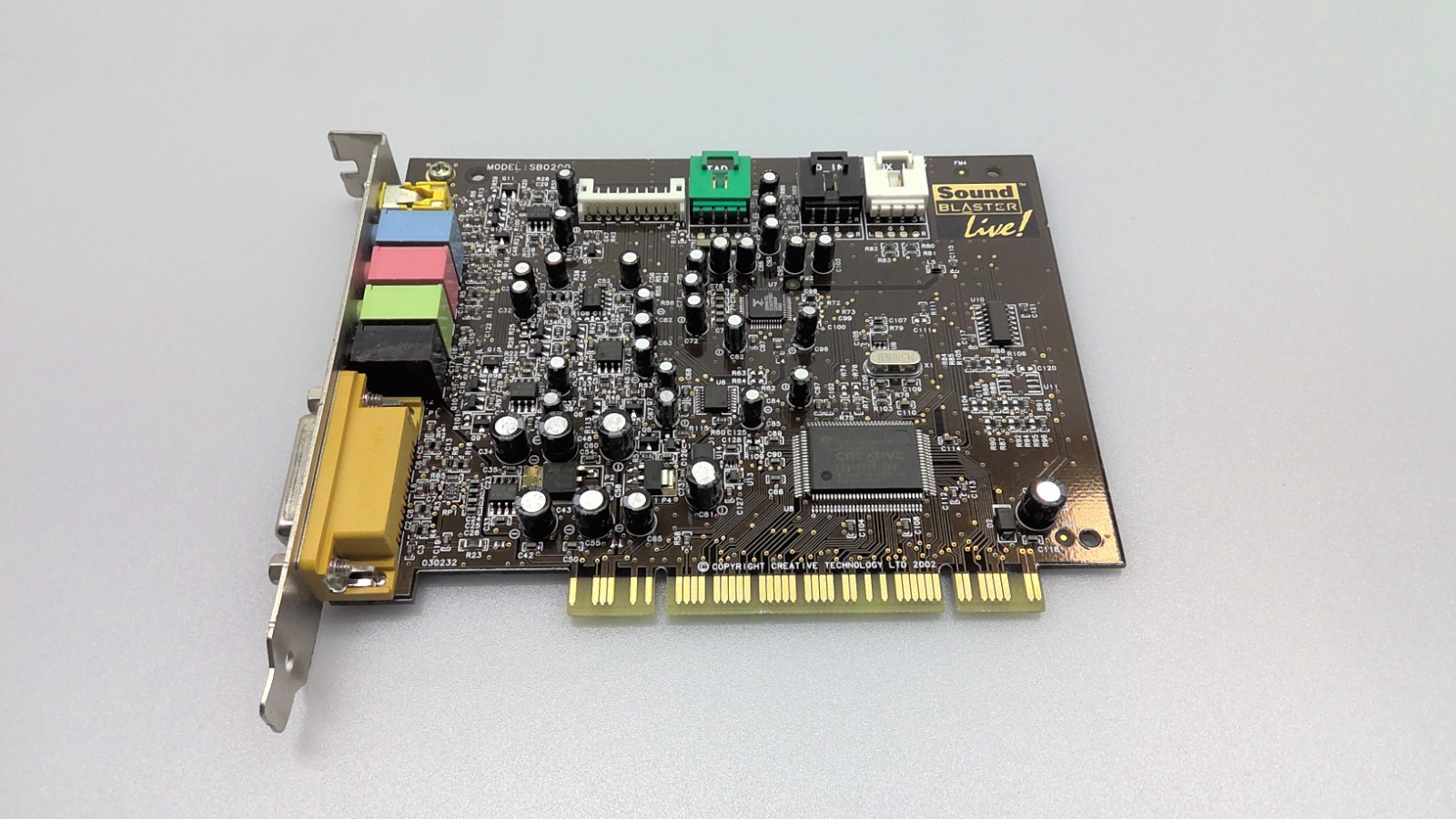 Creative Labs SB0200 Sound Blaster LiveSOUD PCI 5.1 Surround Sound Audio Card