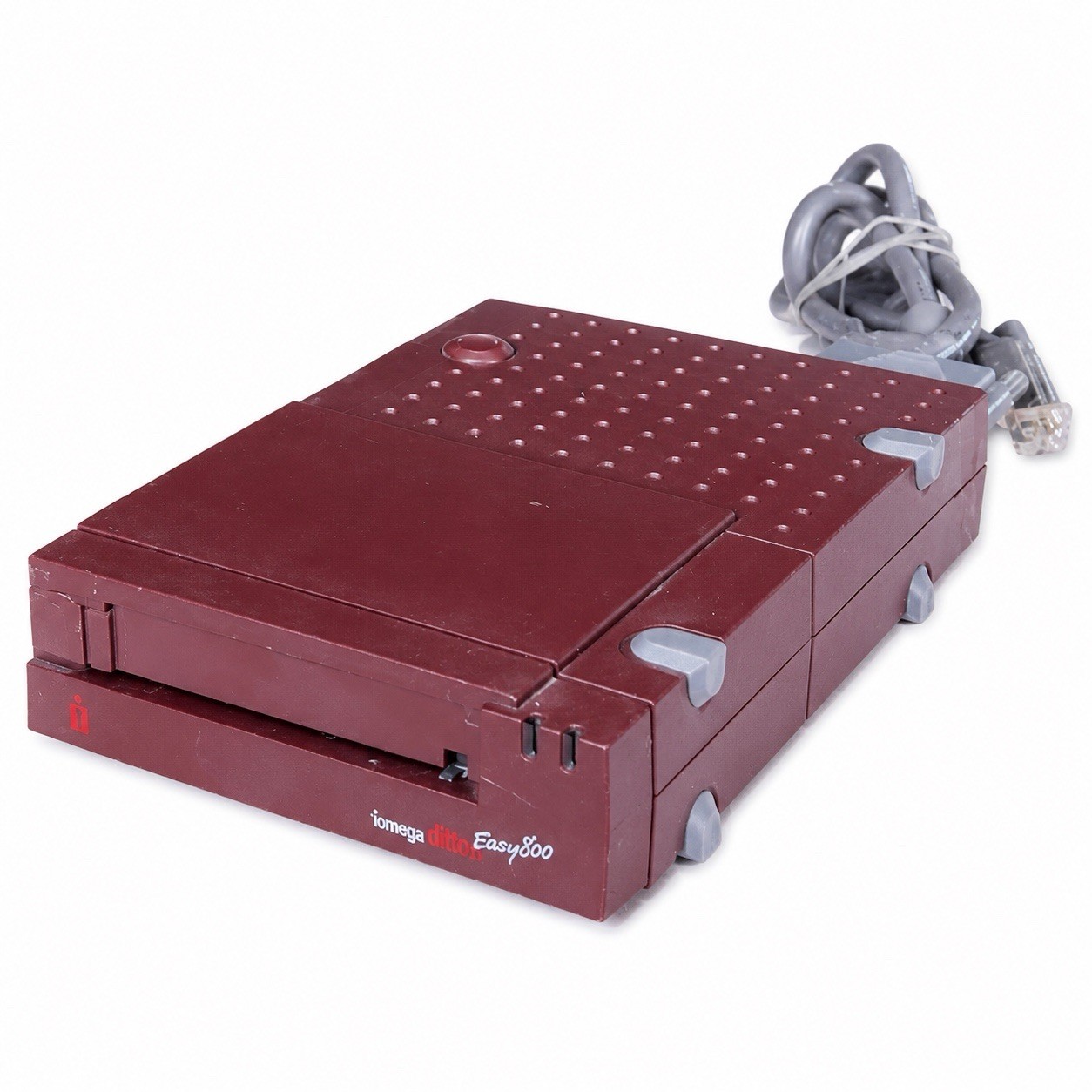 Vintage Iomega Ditto Easy 800 Tape Drive Parallel Port LPT Travan QIC 1080-PX3 