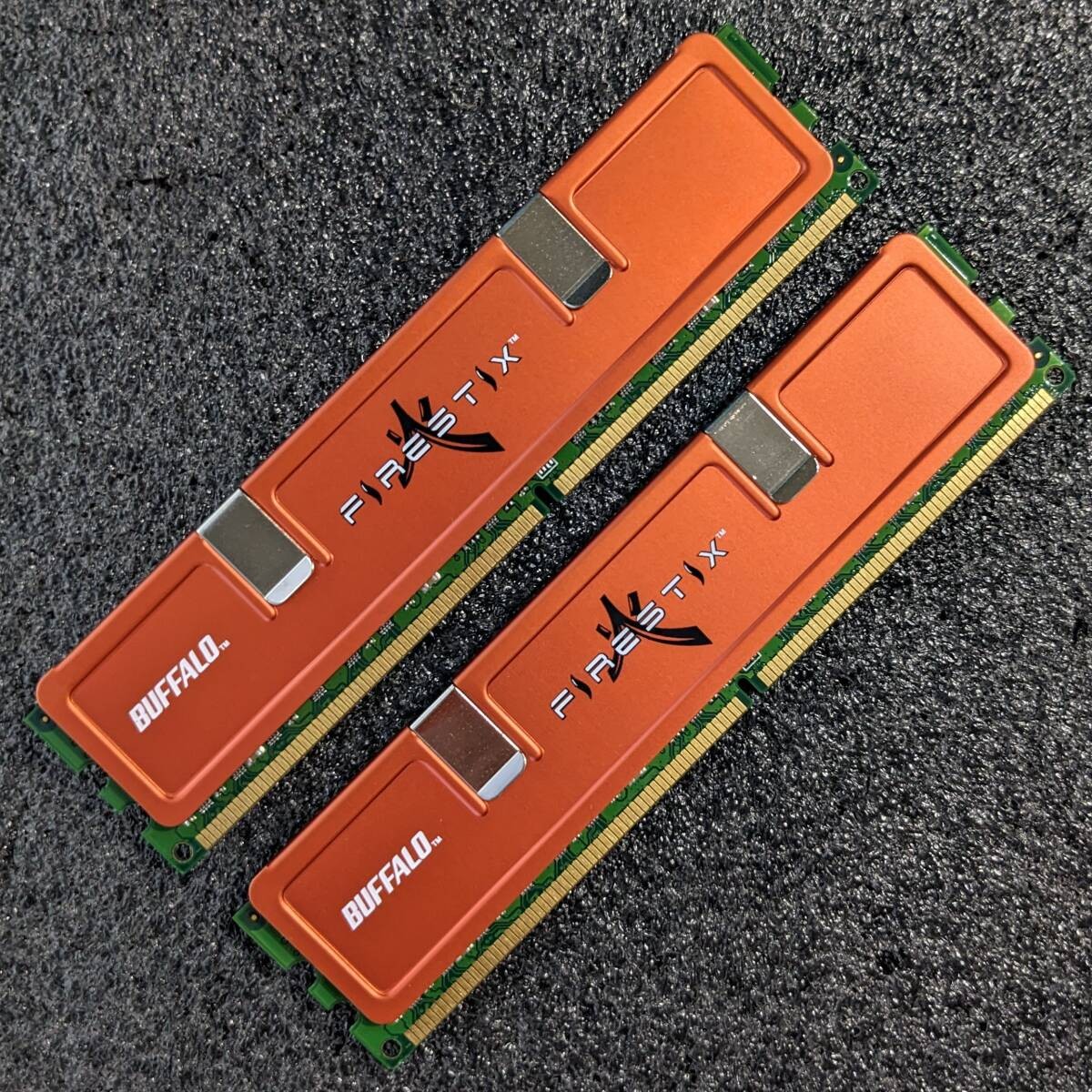CFD FireStix DDR2 4GB (2x2GB) DDR2-1066 Overclocked Used, Verified