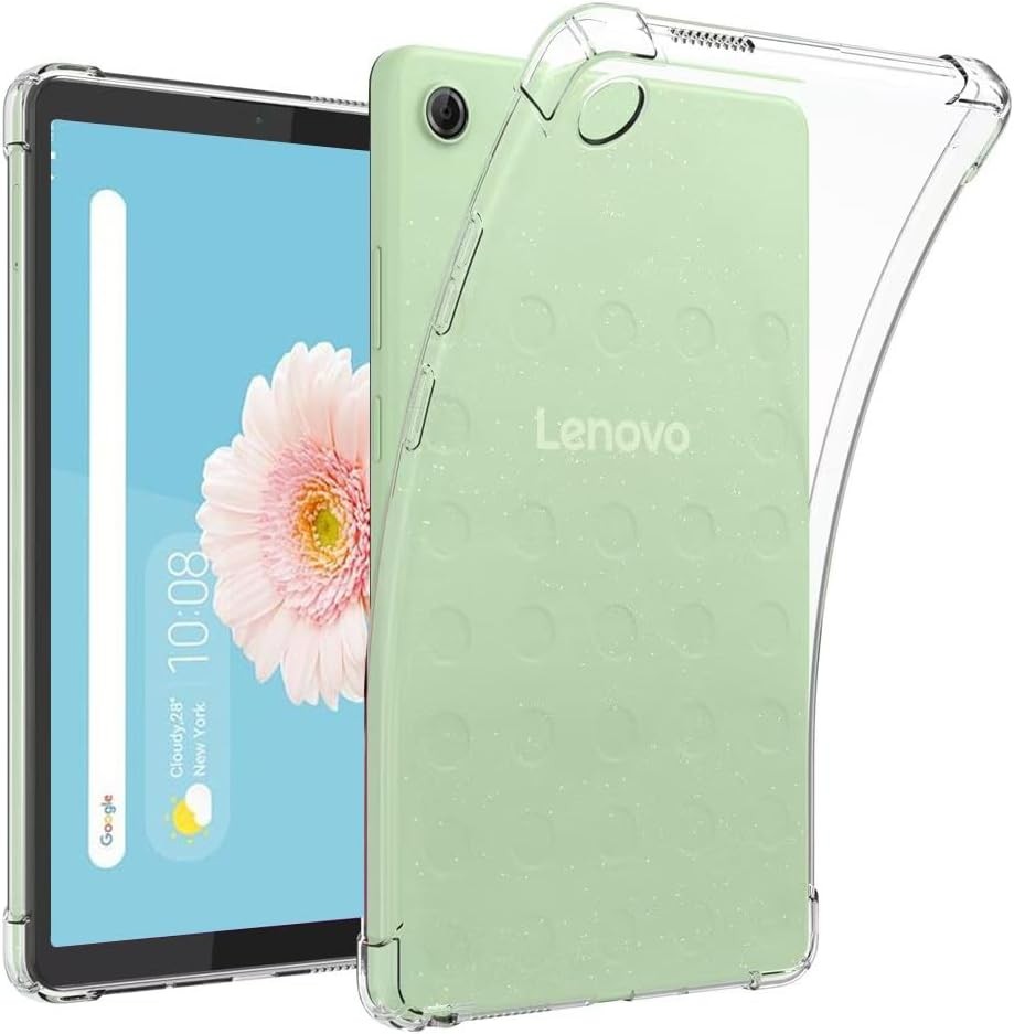 Transparent Soft TPU Gel Case for Lenovo Tab One 8.7" 2025 & K9 Tablet, Slim