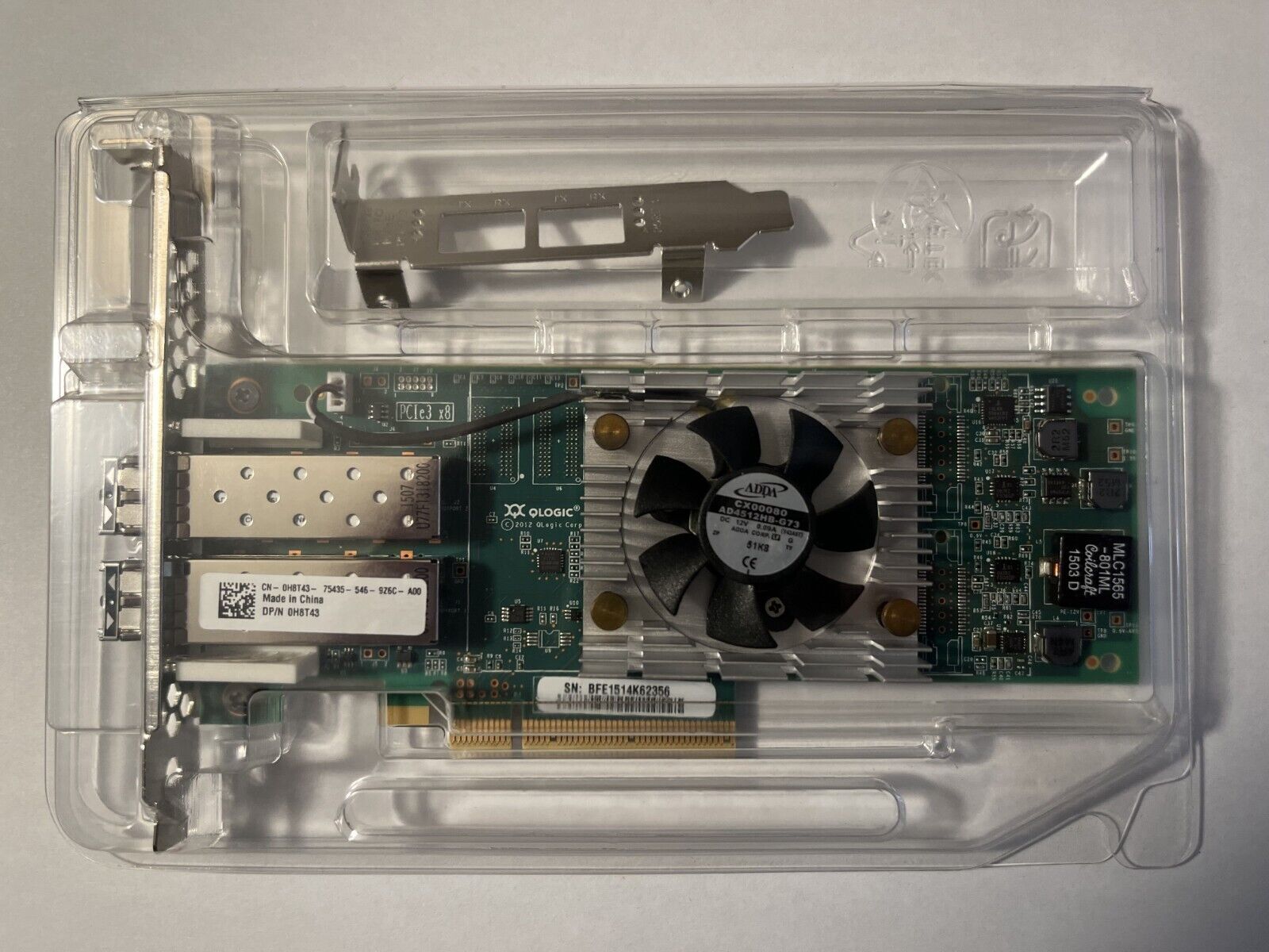 QLE2662-DELL QLOGIC SANBLADE 16GB FC DUAL PORT PCIE HBA 7JKH4 07JKH4