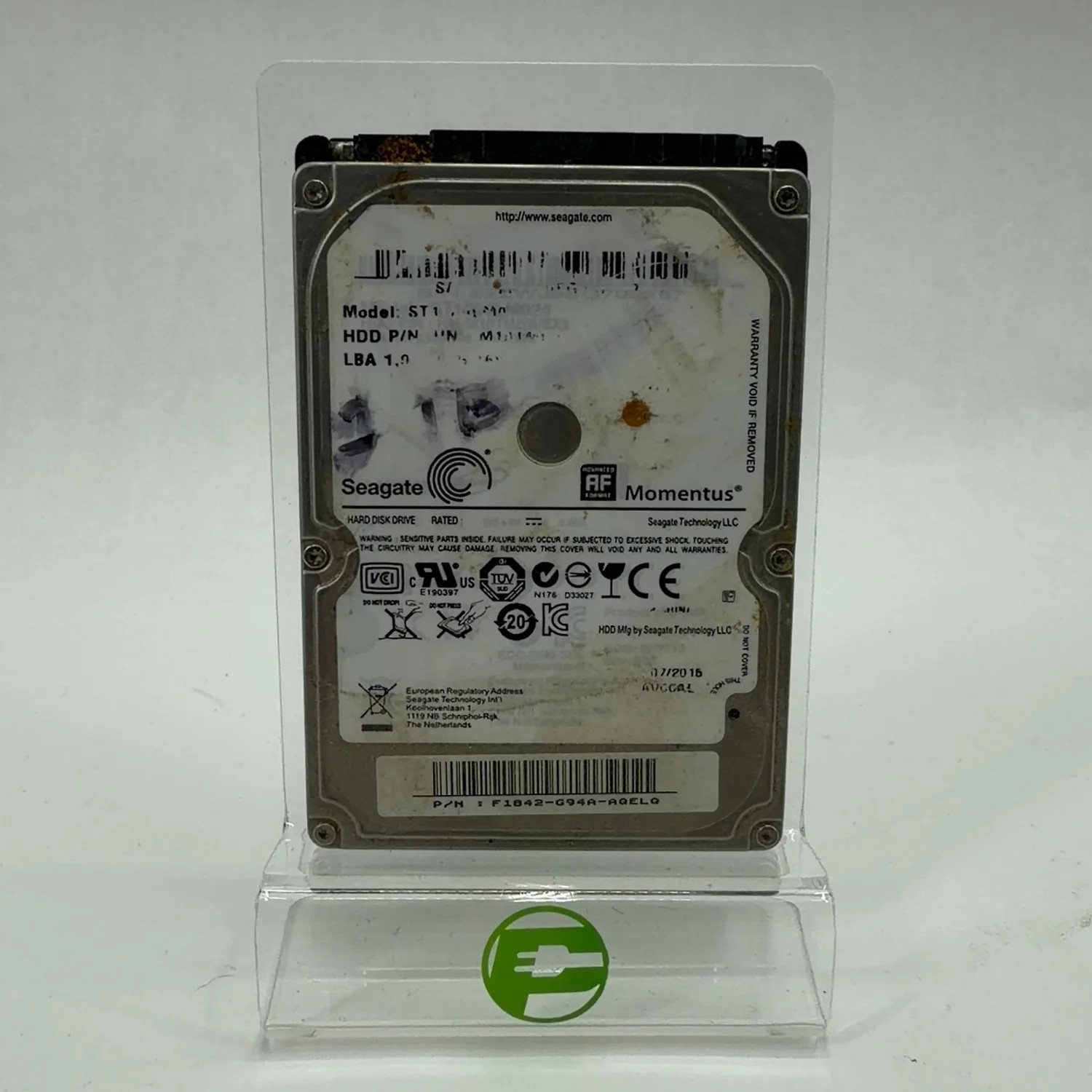 Seagate 2.5" Momentus 1TB SATA III 6Gbps HDD ST1000LM024