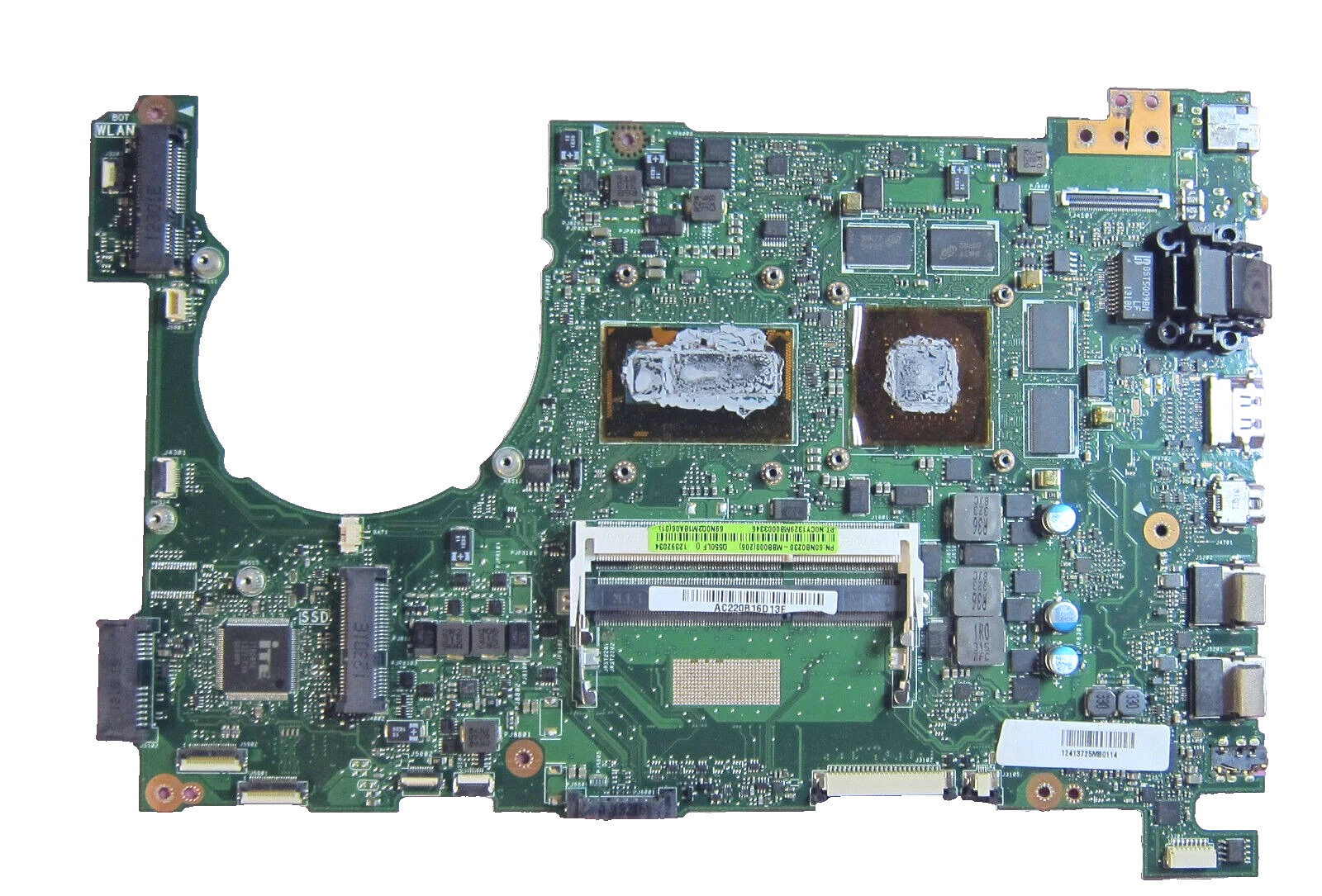 For Asus N550LF Q550LF Motherboard with i7-4500U CPU 60NB0230-MBB110 GT745M 2GB