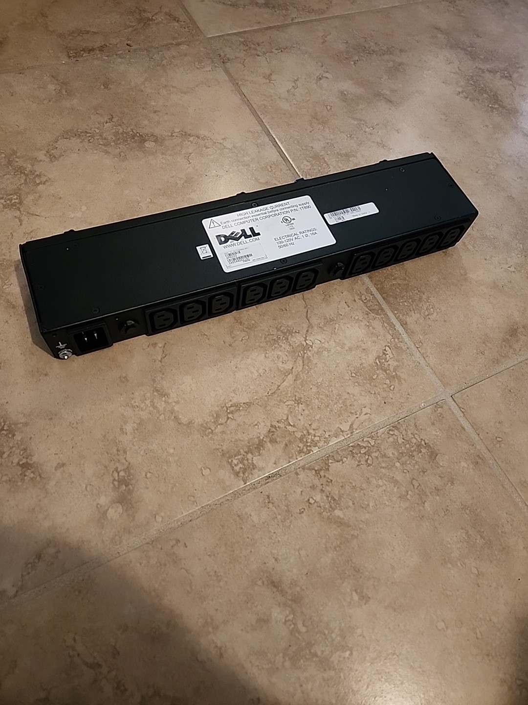 Dell AP6021 16/20A PDU 200-240VAC 1Ø 13x C13 Outlets 1T891 L6-30P input