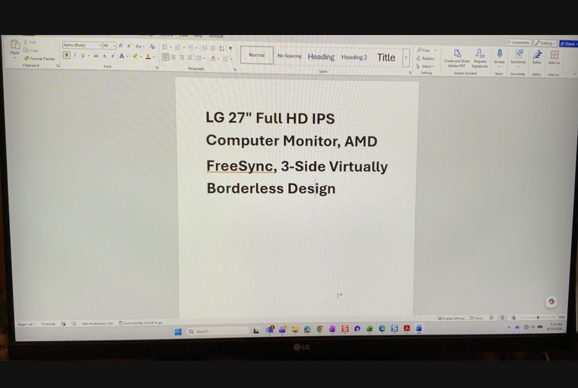 LG Electronics 27MP60G