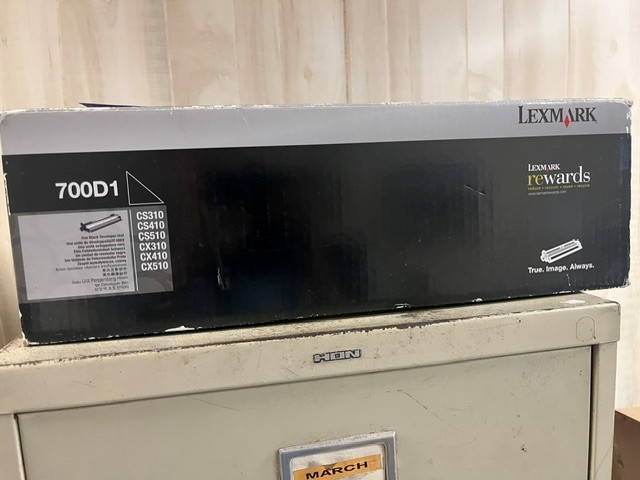 Lexmark 700D1 70C0D10 Black Developer CS310, CS410, CS510, CX310 CX310n OPEN BOX