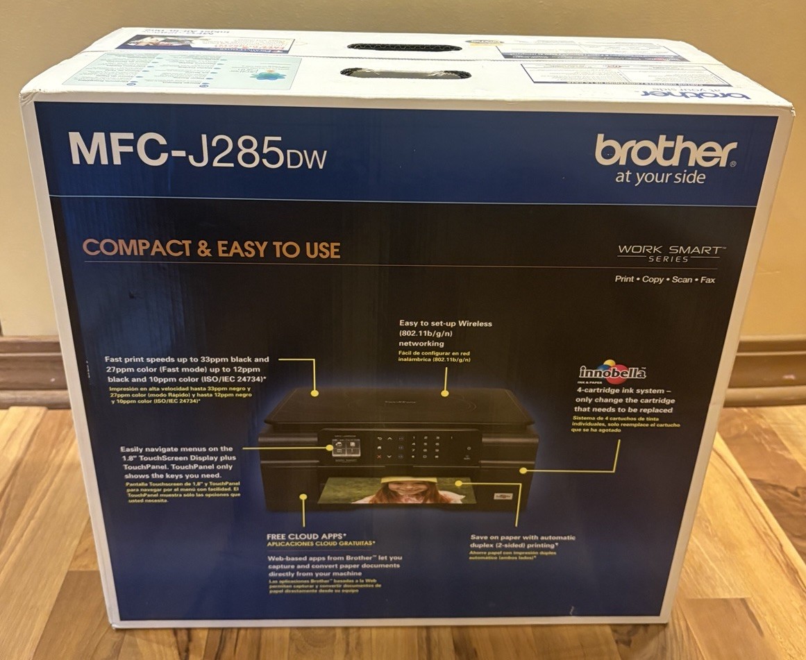 Brother MFC-J285DW All-In-One Inkjet Printer