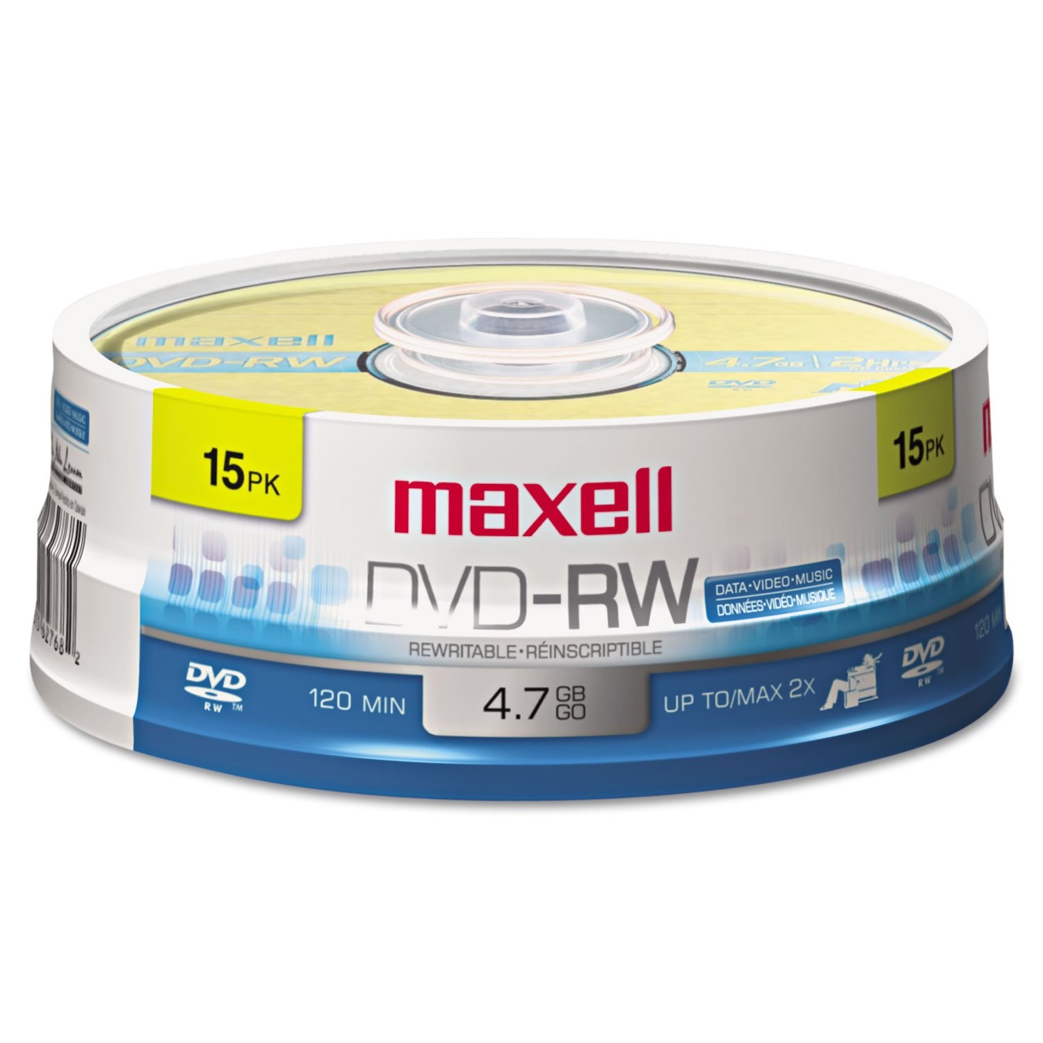 Maxell DVD Rewritable Media 635117 - 1 Each