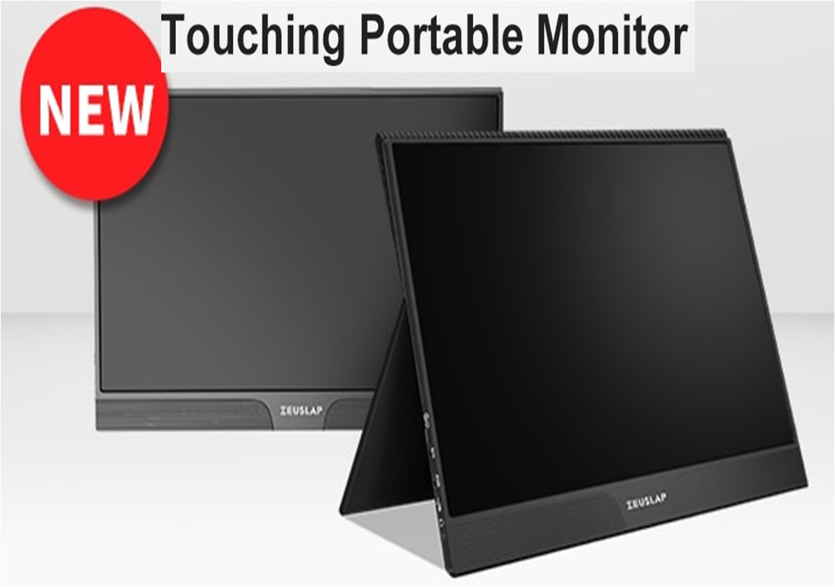 15.6" HDMI-compatible computer portable touch screen Monitor for Phone PS4 XBox