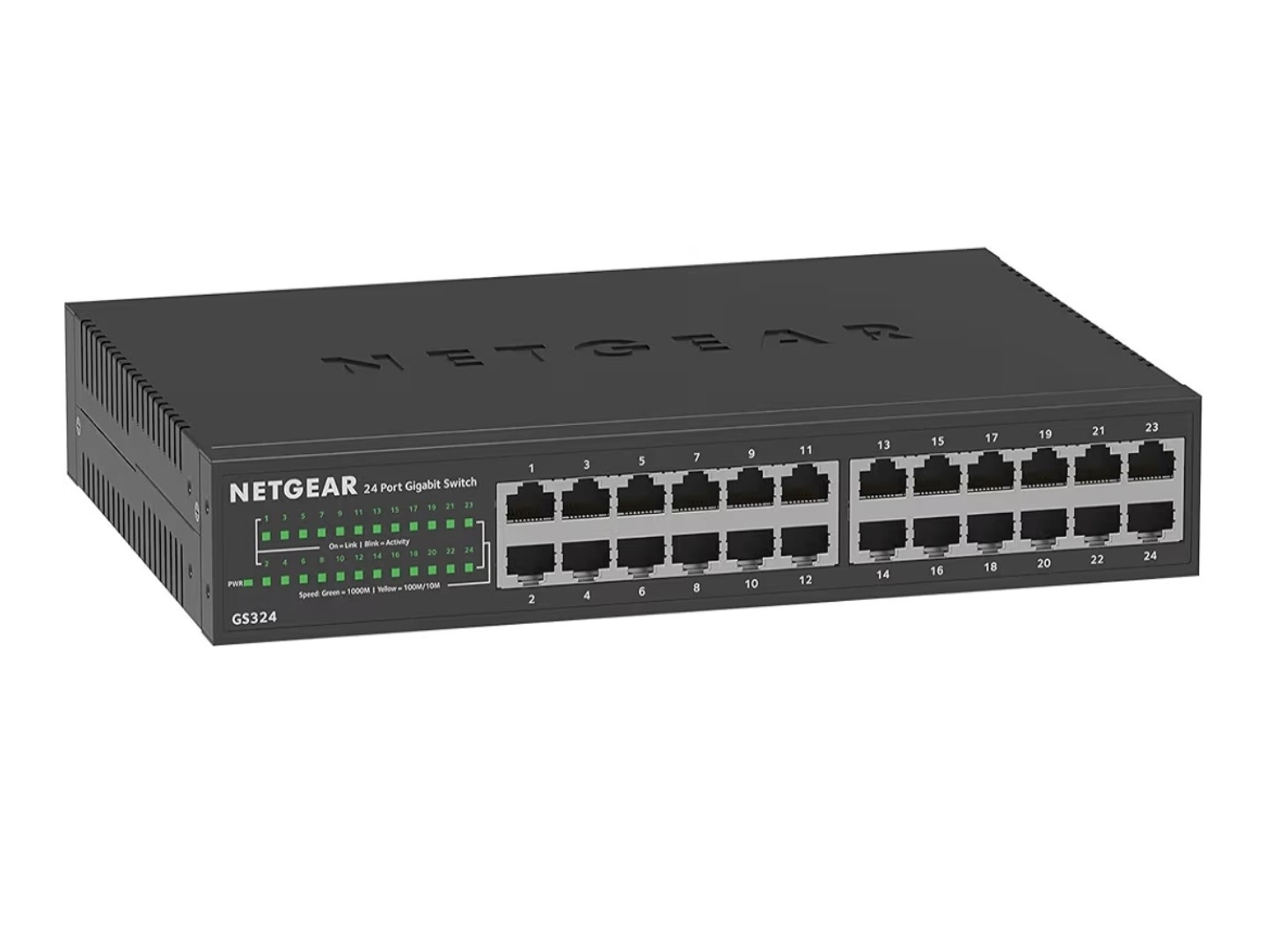 NETGEAR GS324 24 Port GIGABIT Ethernet Network Switch fast shiopping