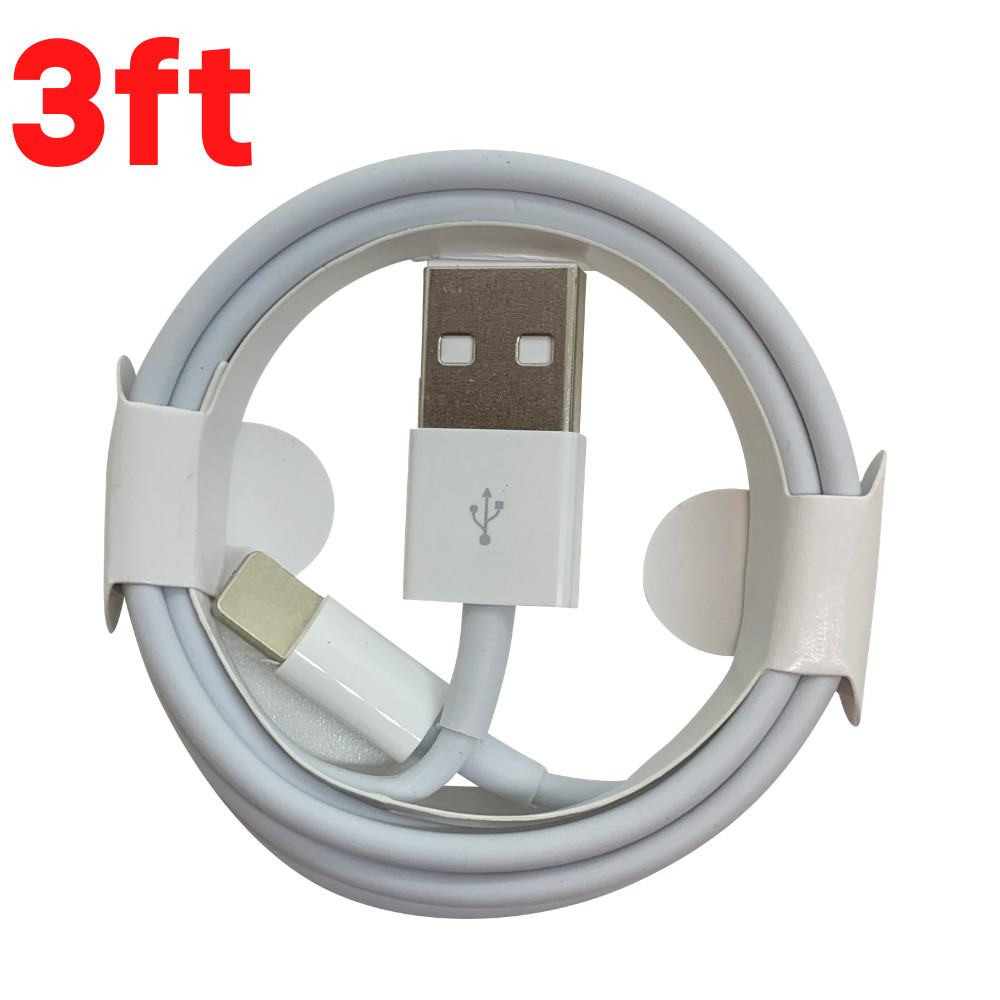 1-3PACK 3/6ft USB Fast Charger Cable For iPhone 14 13 12 11 PRO XR XS MAX 8 iPad