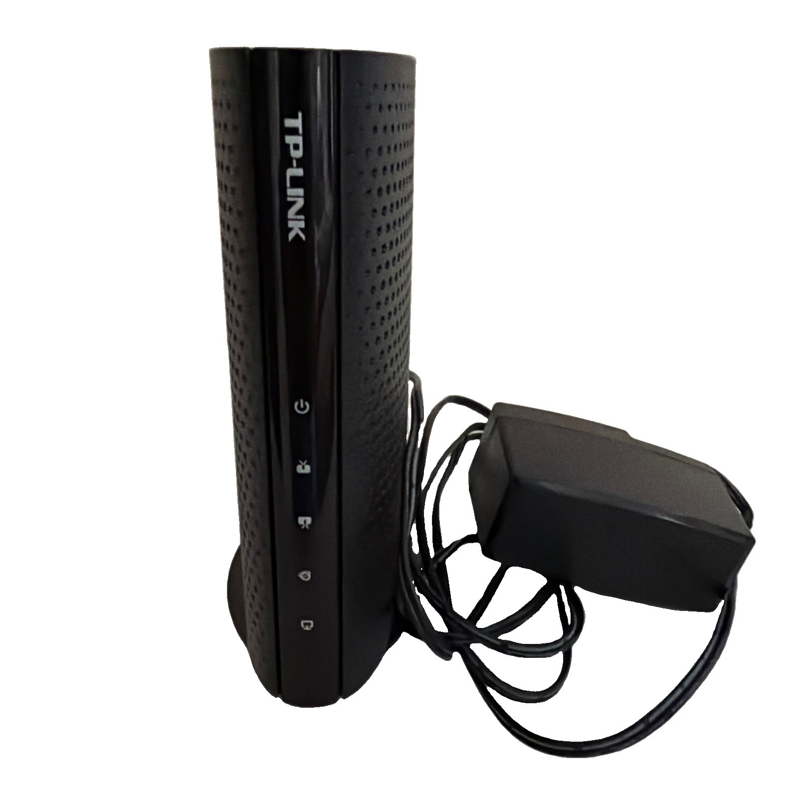 TP-Link TC-7620 DOCSIS 3.0 High Speed Cable Modem Black w/ Power Cord TESTED EUC
