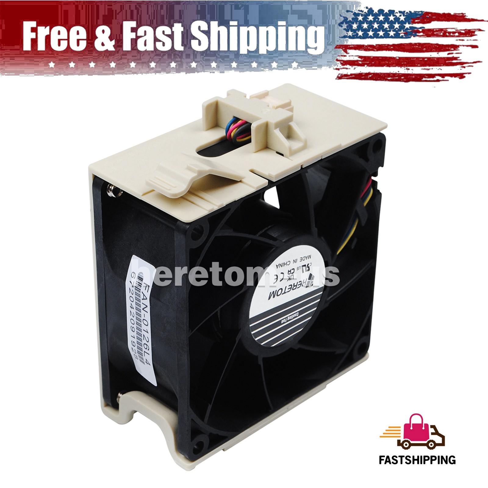 Supermicro FAN-0126L4 ULTRAFLO V80E12BHA5-57 FAN 12V DC 0.60A 80X38MM