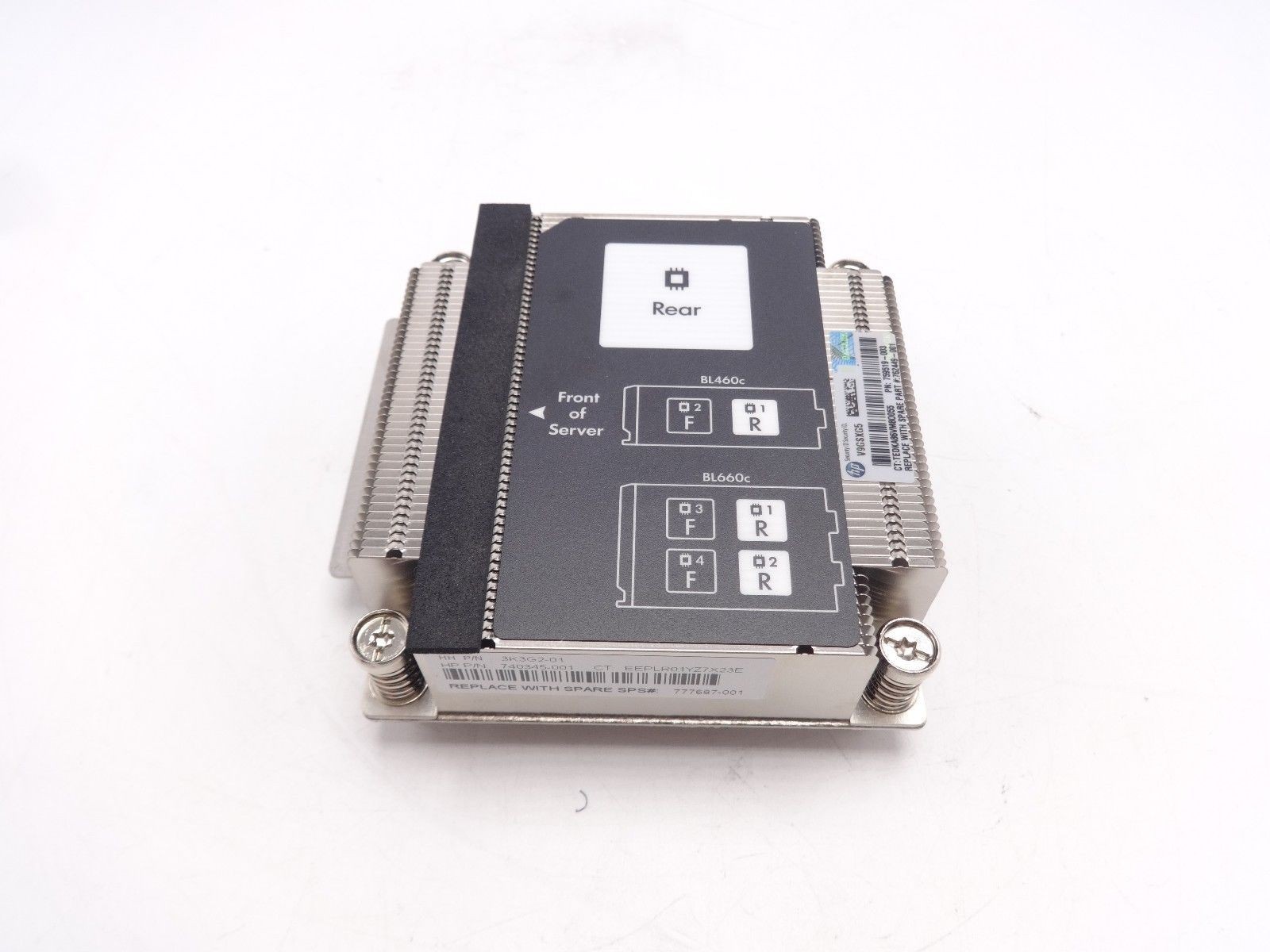 HP 777687-001 BL460C G9 Heatsink CPU1
