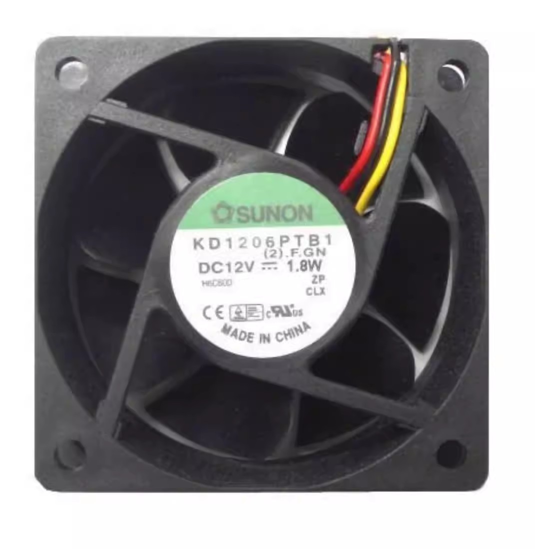 SUNON KD1206PTB1 DC12V 1.8W 60*25MM 3-Wire Cooling Fan