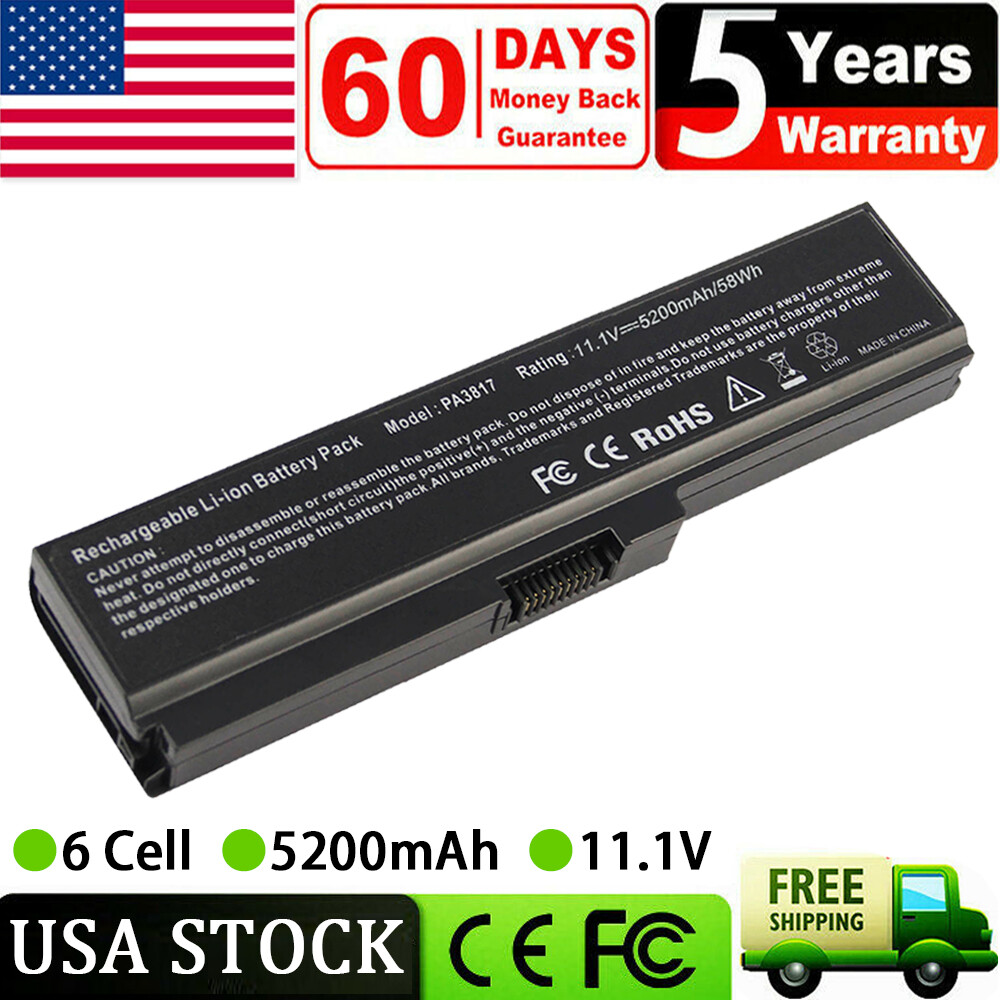 🧡LOT Battery for Toshiba Satellite L645D L650 L650D L655 L655D L670 L670D L675