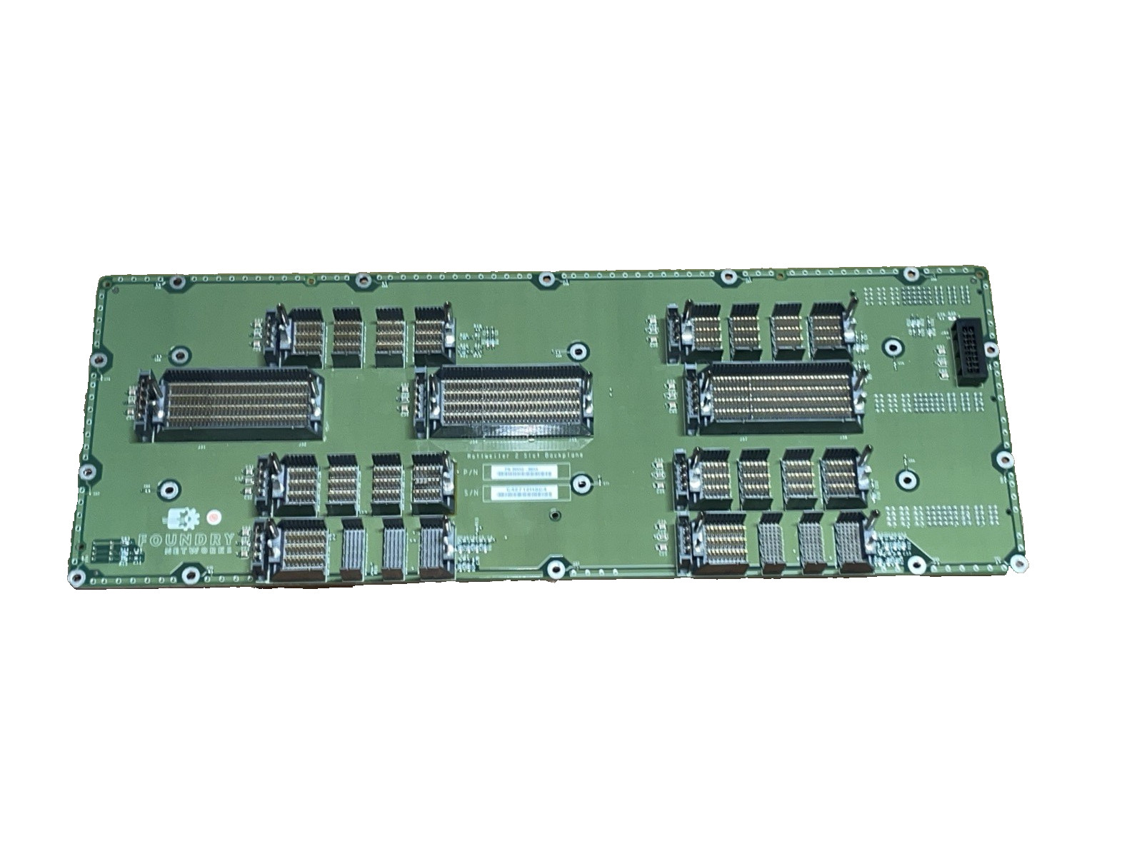 Foundry Networks MLX-4 Brocade BigIron Rottweiler 2 Slot Backplane 35550-002A