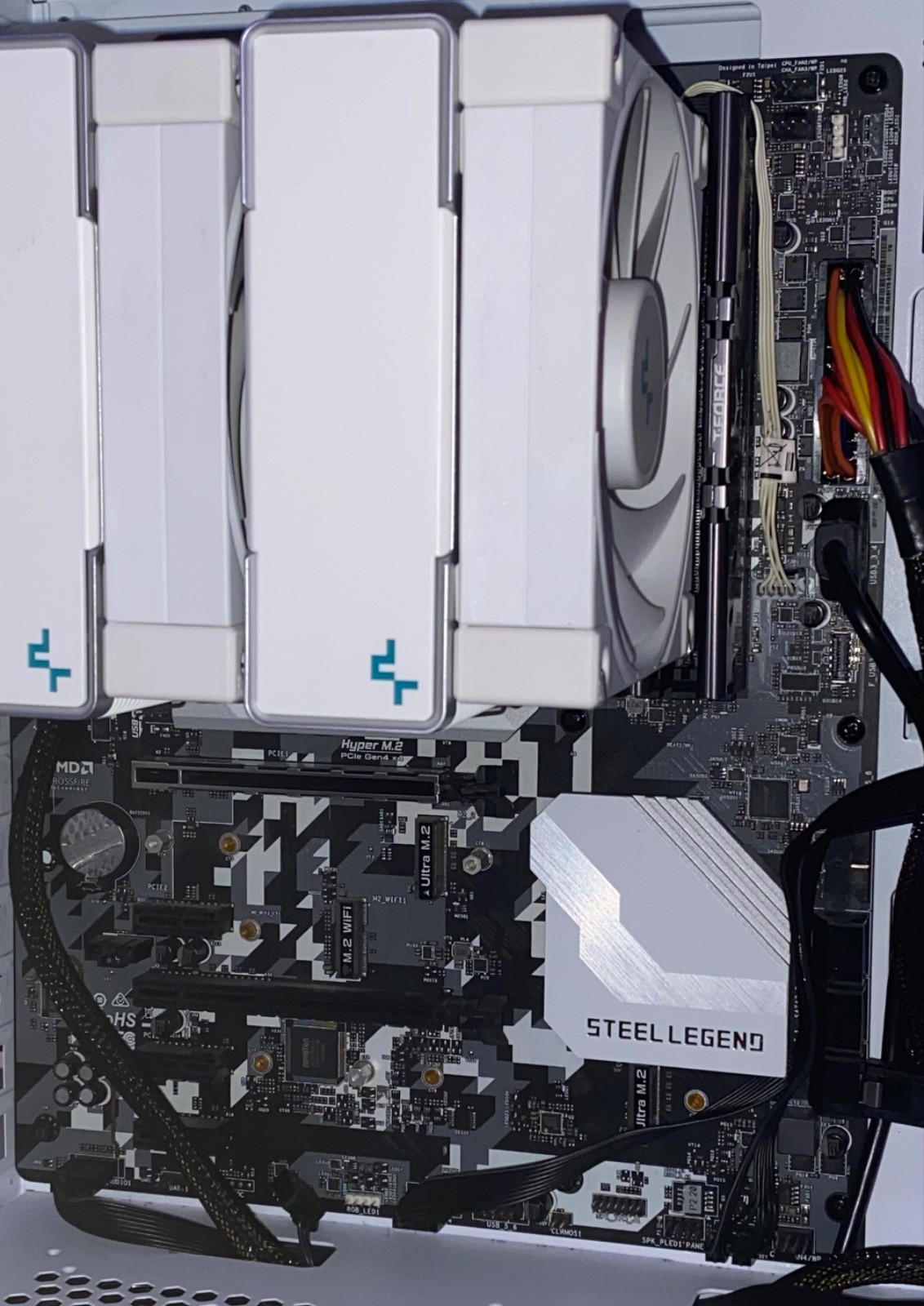 ASRock H570 Steel Legend with Driver DVD (MOTHERBOARD ONLY + DRIVER DVD)