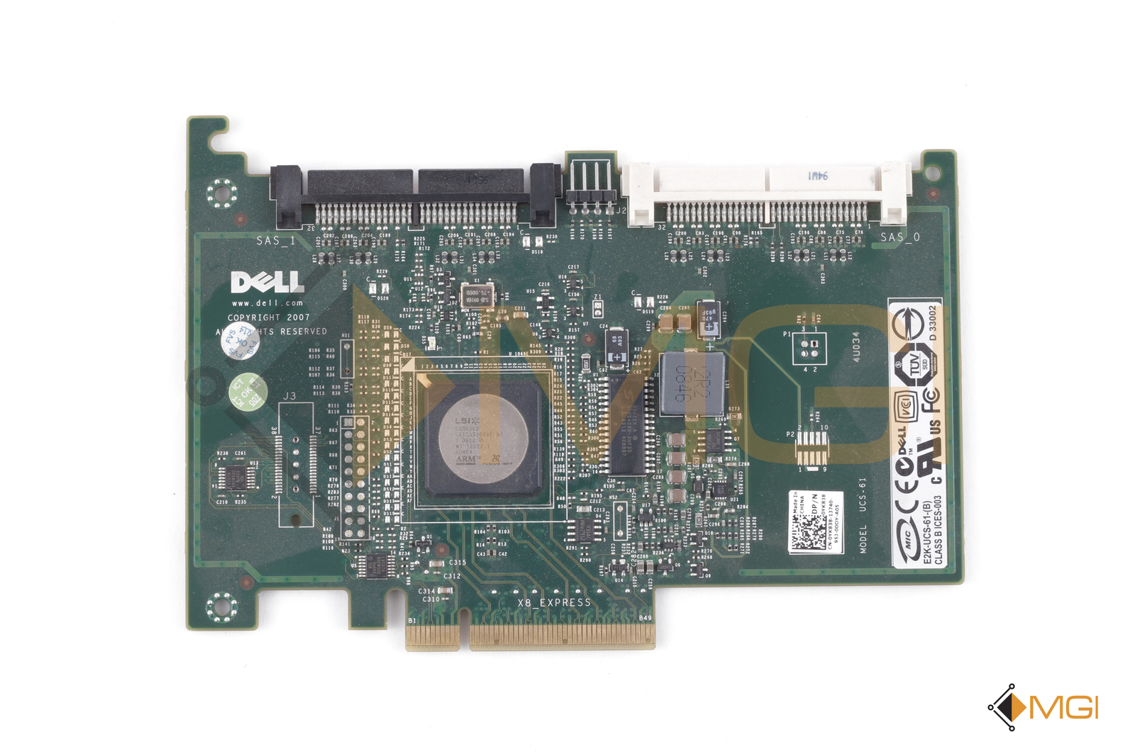 DELL PERC 6IR SAS RAID CONTROLLER // YK838 // 