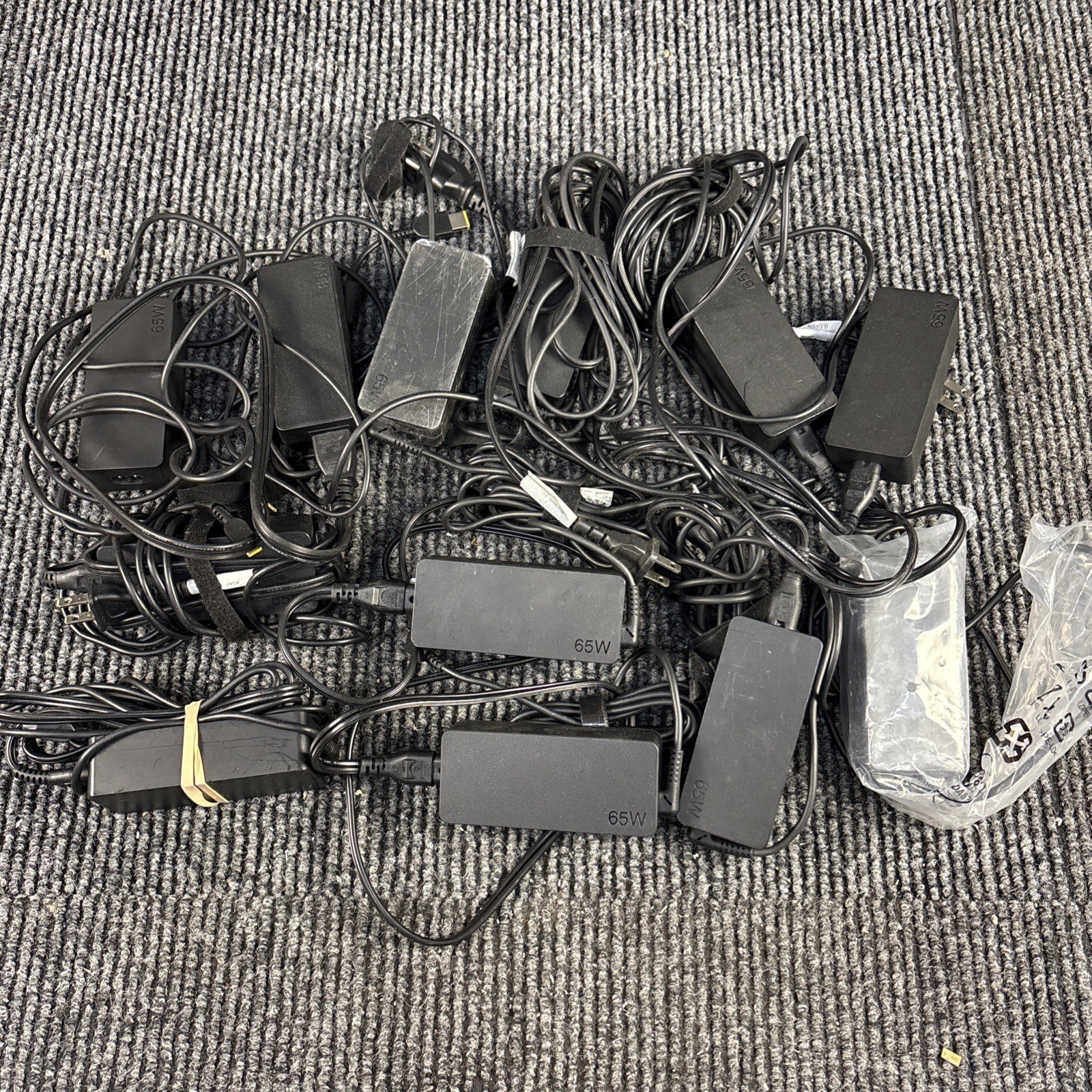 (LOT 12) OEM Lenovo 65W USB C Type-C Adapter Chargers