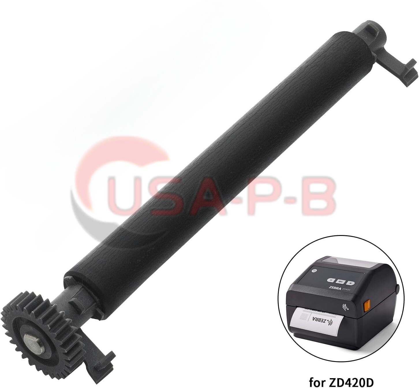 Kit Platen Roller for Zebra ZD420D ZD620D ZD621D Printer 203/300dpi P1080383-413