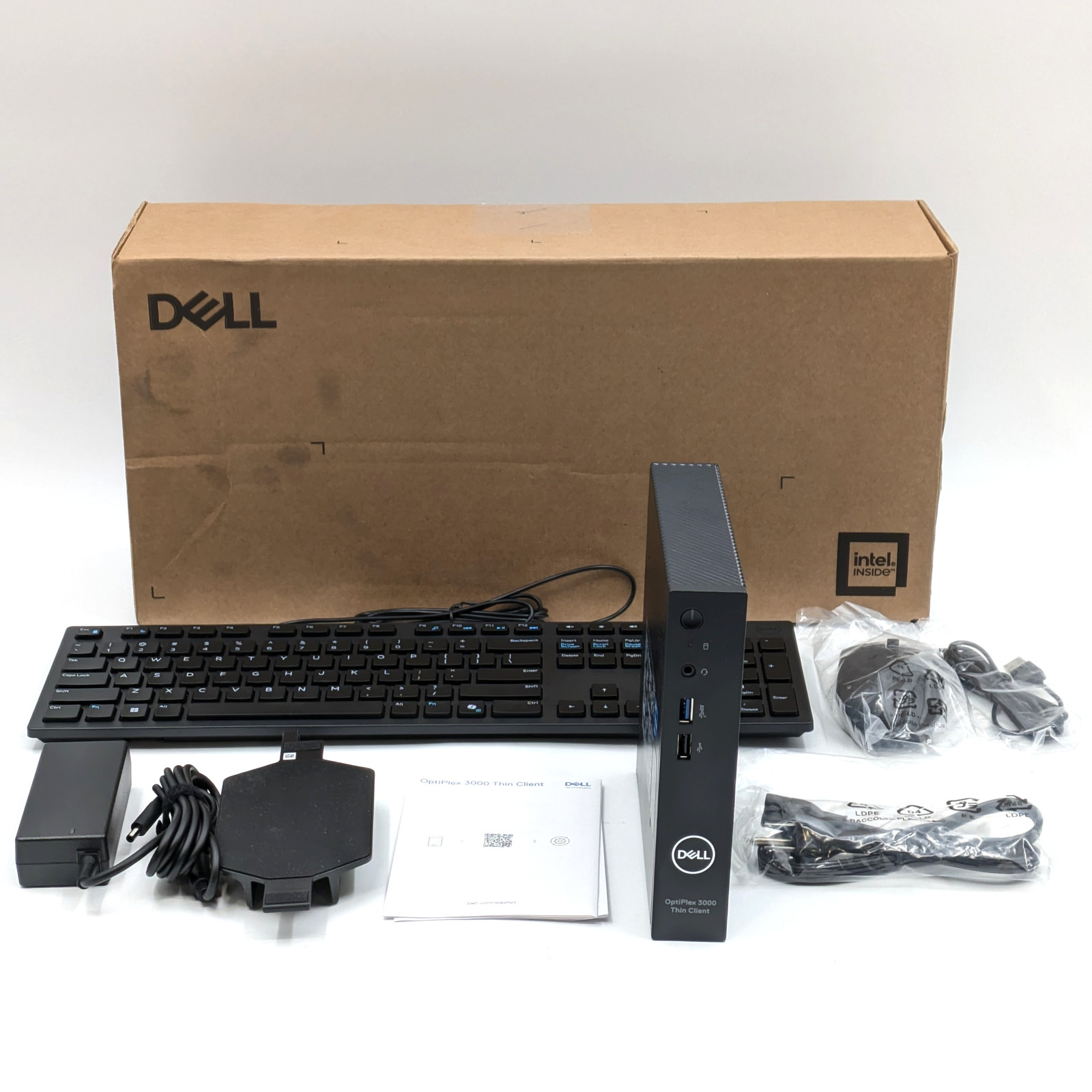 Dell OptiPlex 3000 Thin Client Desktop Pentium N6005 8GB DDR4 64GB eMMC Linux