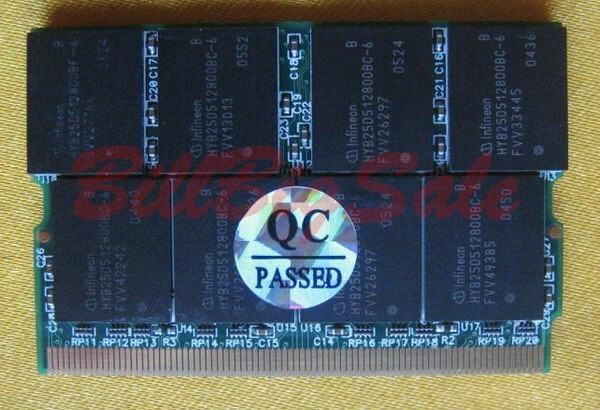 (1GB RAM) 1x1G PANASONIC Let's note CF-R2 R3 W2 T2 Y2 MicroDIMM PC2700 DDR-333 μ