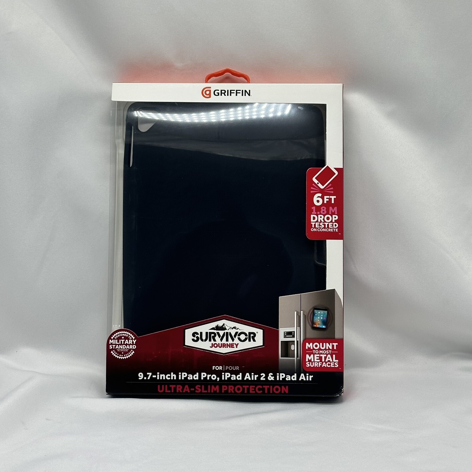 Griffin Survivor Journey Case Magnetic iPad 9.7" Pro, iPad 2, iPad Air