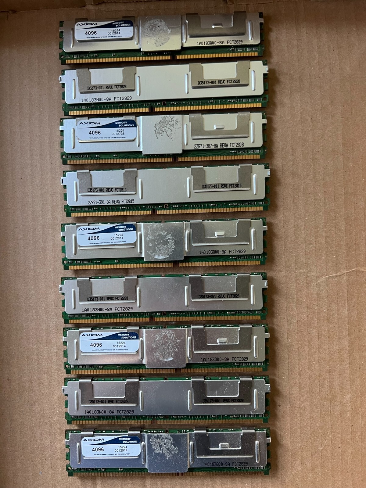 36GB FULLY BUFFERED MODULE DDR-2 PC2-5300 QUAD RANK IDT AMB 9X4GB