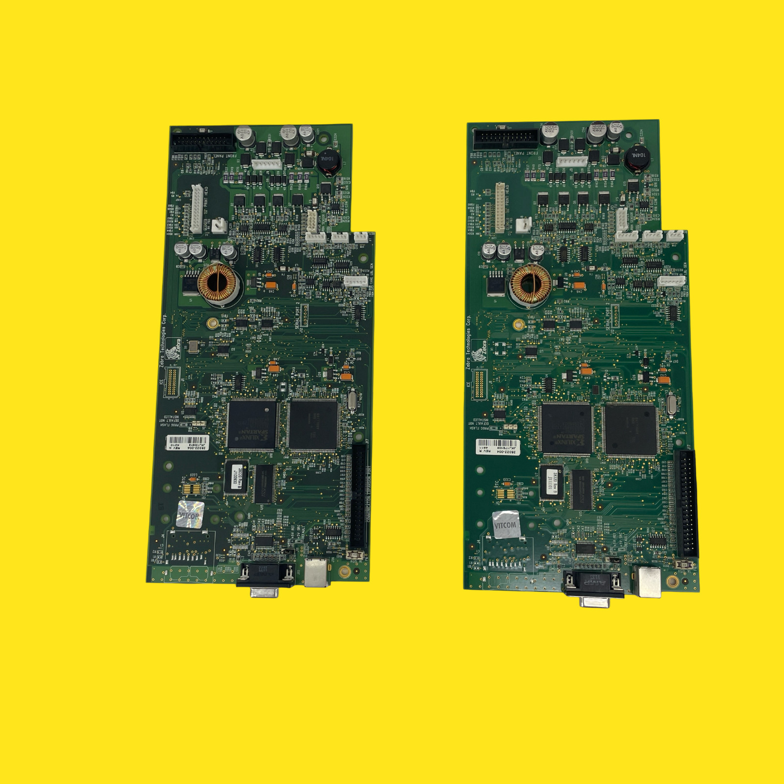 Lot of 2 - Zebra S4M Industrial Thermal Printer Motherboard 28322-004 #8877