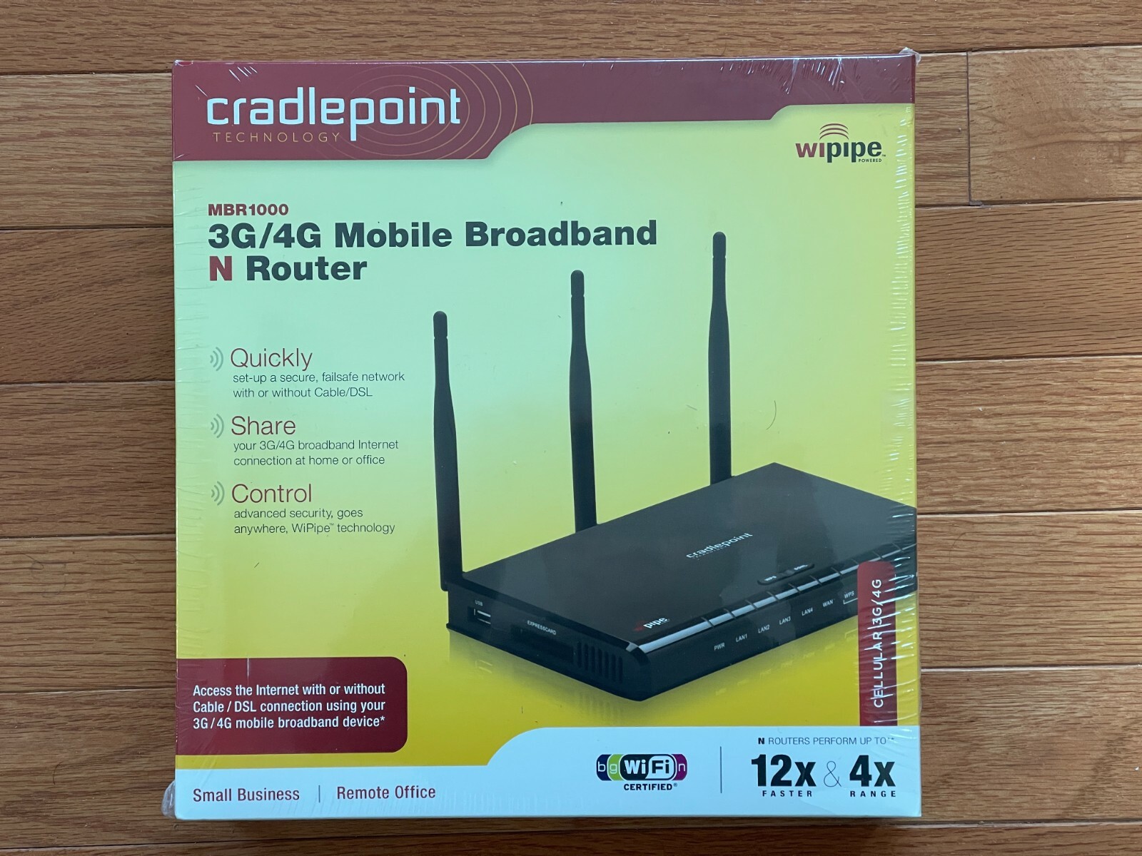 NEW Cradlepoint Technology MBR1000 3G/4G Mobile Wireless Broadband N Router WiFi
