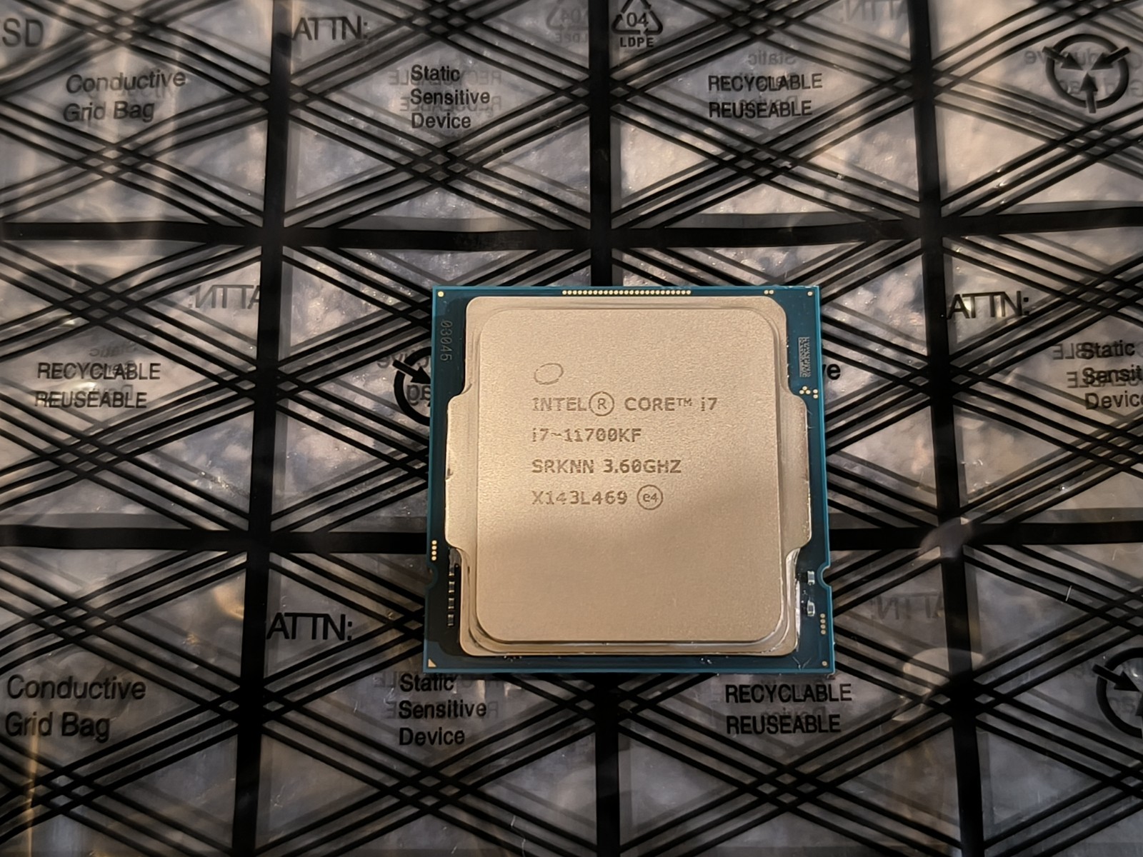 Intel Core i7-11700KF 3.60GHz 8 Core SRKNN 16 Thread LGA 1200 USED