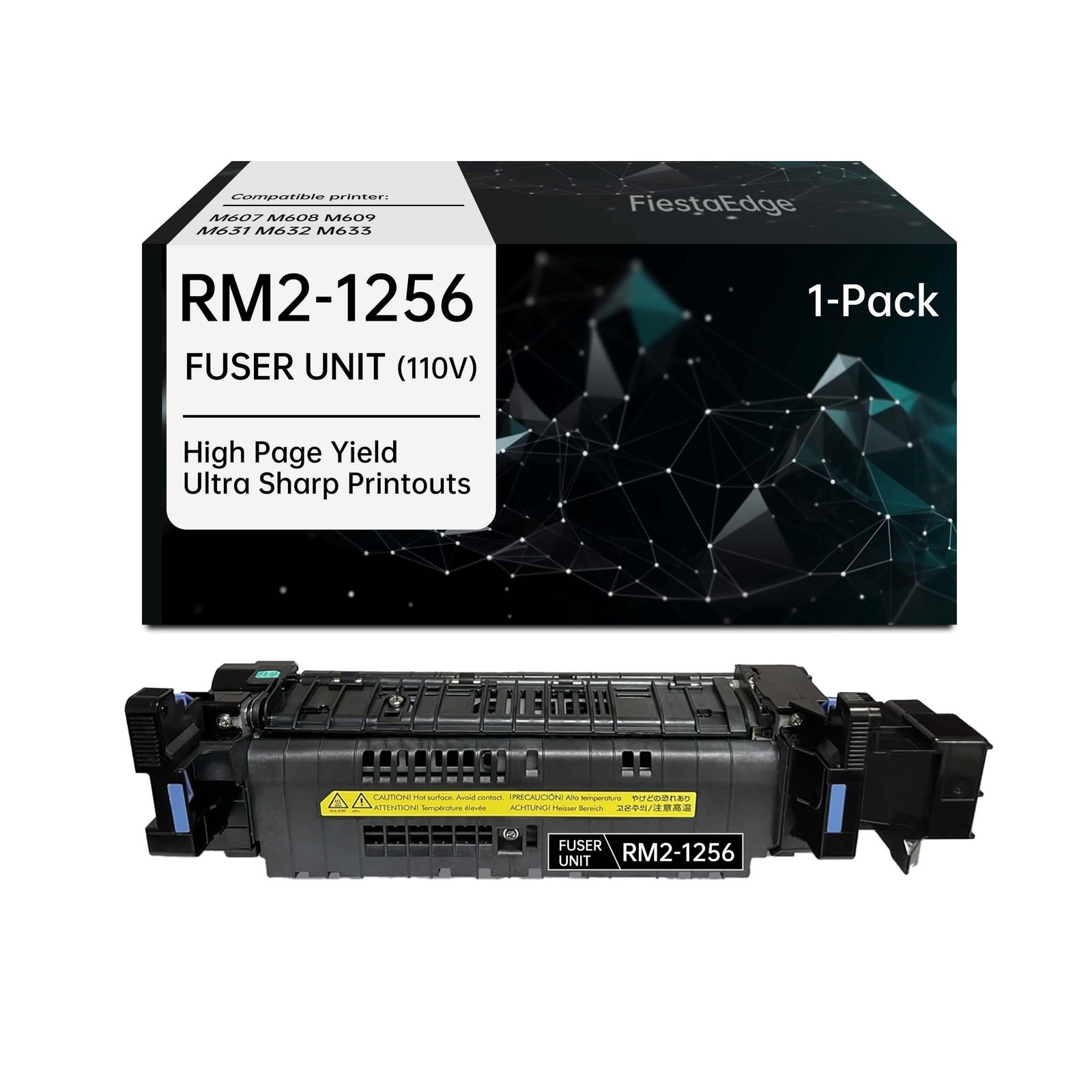 RM2-1256 Fuser Unit (110V) Replacement for HP RM2-1256-000 Fuser Works with M...