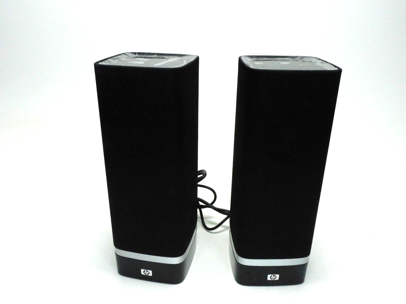 HP Brand HP S-00074 USB 2.0 Powered Speakers - Deep Bass - Music - Turns On