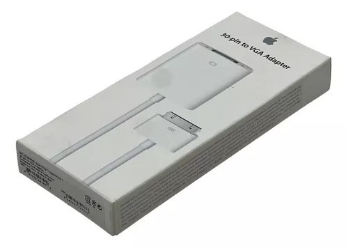 Wholesale lot of  2 Genuine Apple 30-pin to VGA Adapters MC552ZM/B