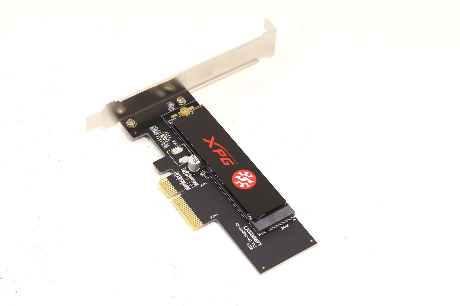 UGREEN M.2 NVMe to PCIe x4 Expansion Adapter Card W/2TB SSD P/N: KB-SA0093-A1