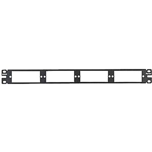 Panduit Fiber Patch Panel Flat 1RU Black CFAPPBL1