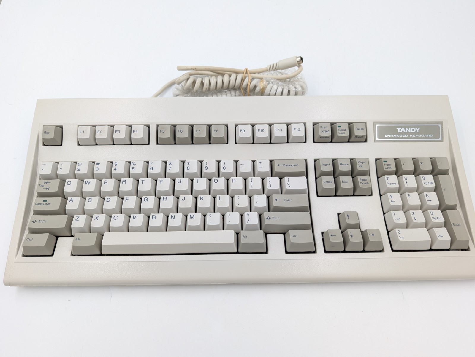 Working Radio Shack Tandy Enhanced Keyboard (260180)