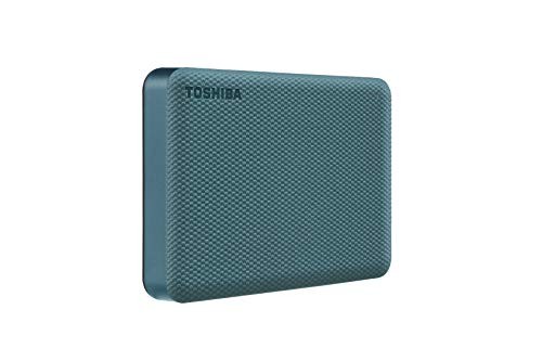 Toshiba Canvio Advance HDTCA40XK3CA 4 TB Portable Hard Drive - External - Green