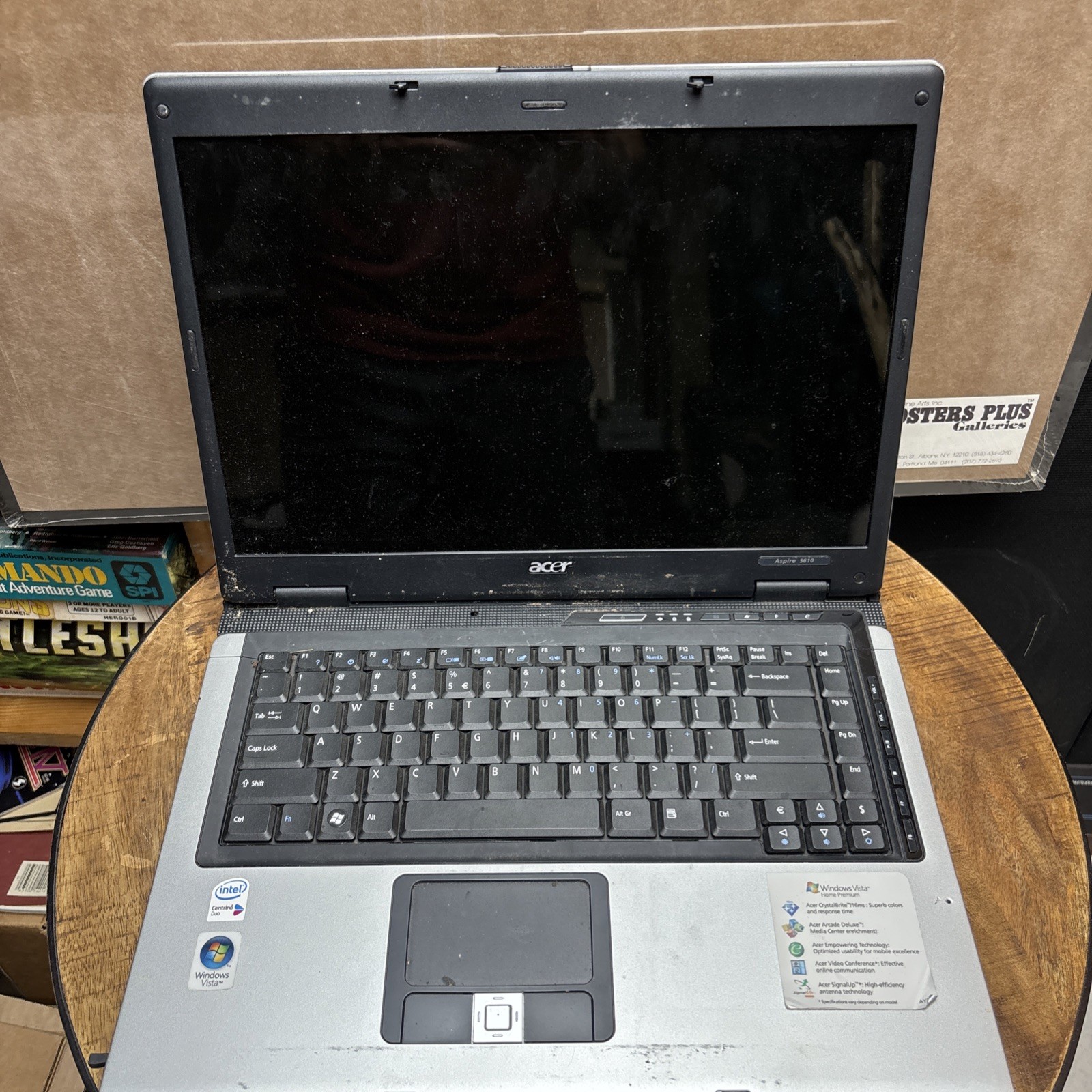 Vintage Acer Aspire 5610 Laptop Computer 