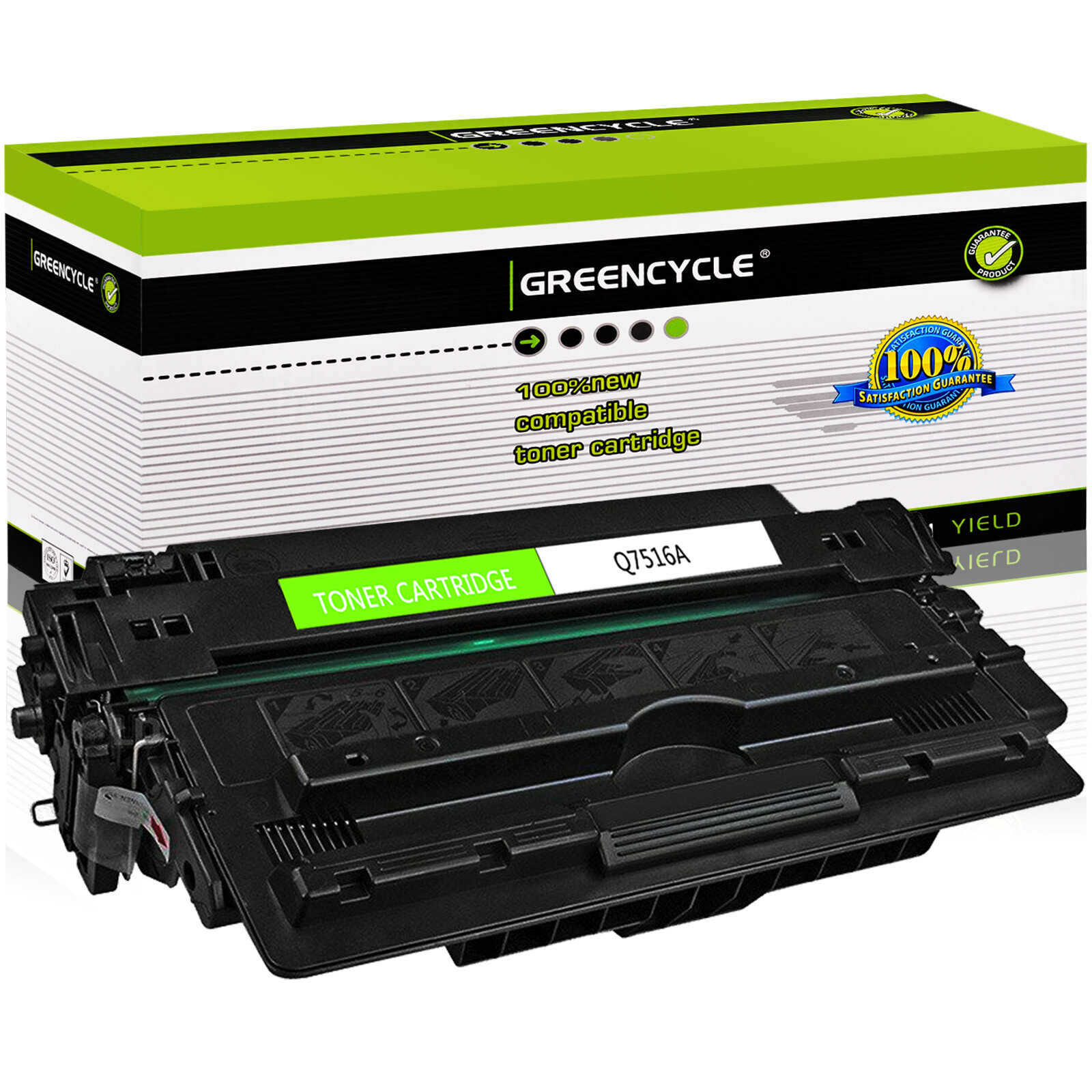High Yield 16A Q7516A Toner cartridge Compatible For HP LaserJet 5200L 5200n